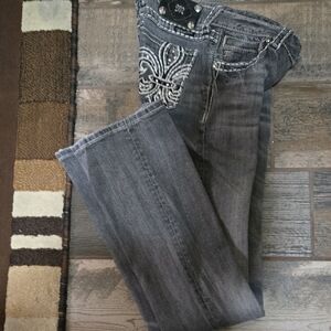 Miss Me Charcoal Denim Jeans